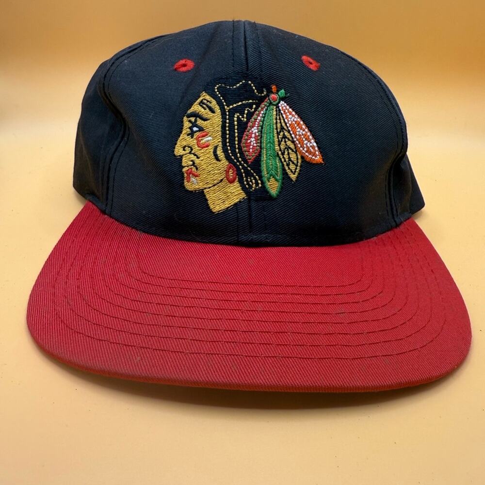 Vintage 90s Chicago Blackhawks SnapBack